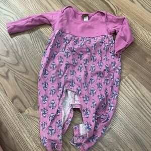 EUC purple baby romper from Tea Collection